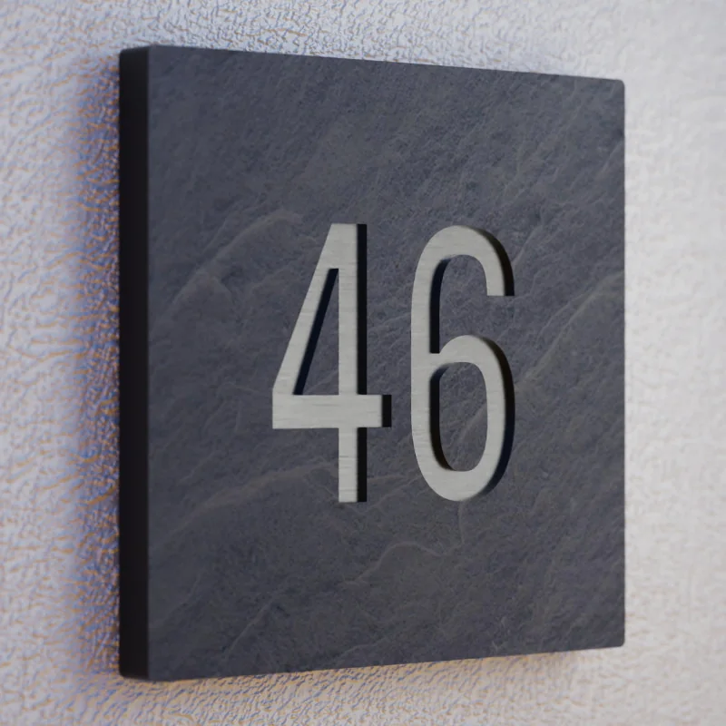 N De Maison 8 Arial Aspect Inox 4 Tailles